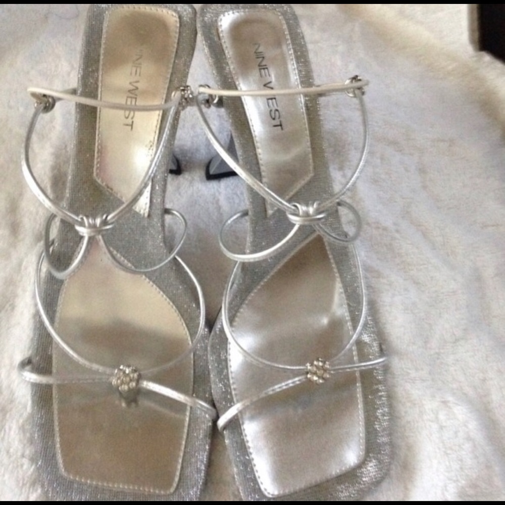 Nine West Rhinestone Sandals